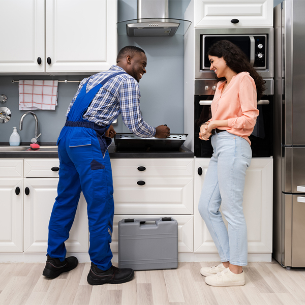 what kind of warranty do you offer on your cooktop repair services in Hudson Oaks